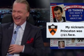 WATCH: Bill Maher Humiliates Ted Cruz So Badly Even He Can’t Stop Laughing (VIDEO)