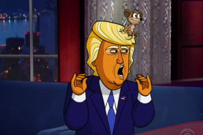 He’s Back! Cartoon Trump Returns To The Late Show To Blast Ted Cruz (VIDEO)