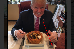 Trump’s Taco Picture May Cost Him His Marriage After Someone Notices This Embarrassing Detail
