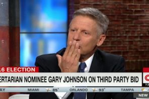 Libertarian Presidential Candidate Calls Out ‘Racist’ Trump On CNN (VIDEO)
