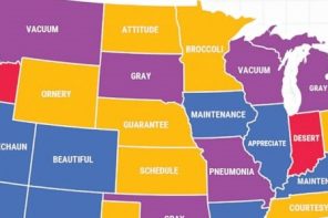 This Google Map Shows The Top Misspelled Word By State. Texas Will Make You Laugh (Or Cry)