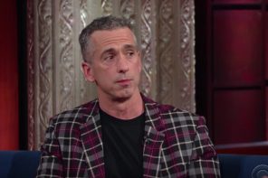 Dan Savage Tells Colbert Why He Trusts Hillary Clinton Over Trump (VIDEO)