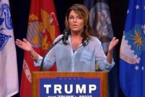 Sarah Palin Makes Rambling Speech At Trump Rally And Tina Fey Is Going To Have A Field Day (VIDEO)