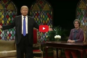 WATCH: The Church Lady Returns To SNL With Trump And Satan Himself – Ted Cruz