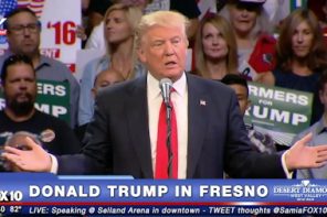 Trump’s ‘Brilliant’ Plan To Solve California Drought: ‘I’m Going To Open Up The Water’ (VIDEO)
