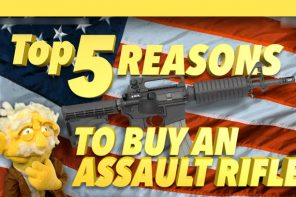 WATCH: Video Brilliantly Mocks The NRA’s Tired Excuses For Why Civilians Need Assault Rifles