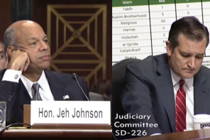 Ted Cruz Tries To Grandstand About Muslims, Homeland Security Head Shuts Him Down. Hard. (VIDEO)