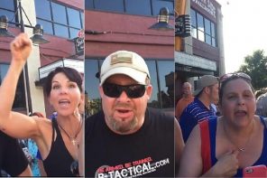 ‘You’re Not An American!’: Video Surfaces Of Racist Trump Fans Screaming At Minority Woman (VIDEO)