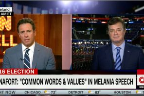 Watch CNN Host’s Shock As Trump’s Campaign Head Actually DENIES Melania Stole Michelle’s Speech