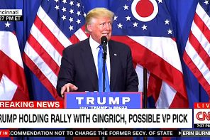 Watch: ‘Tough Guy’ Trump FREAKS OUT Over Tiny Bug During Speech: “I Don’t Like Mosquitoes!” (VIDEO)