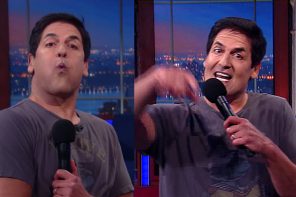 WATCH: Stephen Colbert Helps Mark Cuban Lay Down A Billionaire B****Slap On Donald Trump (VIDEO)