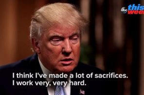 Trump Was Asked ‘What Have You Sacrificed For America?’ And His Answer Is Sickening (VIDEO)