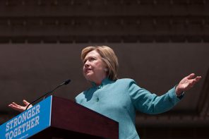 Hillary Clinton Blasts Trump In Front Of His Own Building: He Peddles ‘The Same Scam Over And Over’