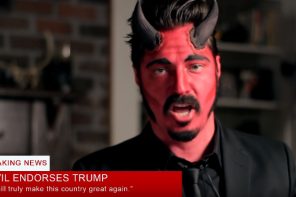 Hilarious! Bible-Thumping Tim Tebow And Satan Himself Have Endorsed Donald Trump (VIDEO)