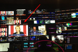 NBC Reporter Tweets Hilarious Photo Of How Easily He Can Expose A Trump Lie Right From Control Room