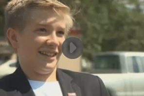 WATCH: A 12-Year-Old Is Running Trump’s Colorado Campaign Office