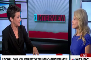 Watch Rachael Maddow Torch Trump So Hard That His Campaign Manager Can’t Even Keep Up (VIDEO)