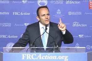 KY Gov. Suggests Americans Should Kill Each Other In Bloody Civil War If Hillary Clinton’s Elected (VIDEO)