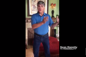 Hannity Goes Rogue, Secretly Films Gushing Trump Ad – And Fox News Is PISSED