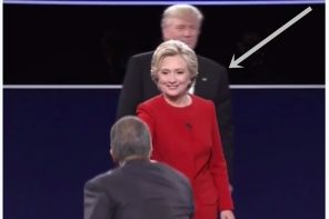 WATCH: Trump Knows He Lost The Debate, Poor Loser Snubs Moderator (VIDEO)