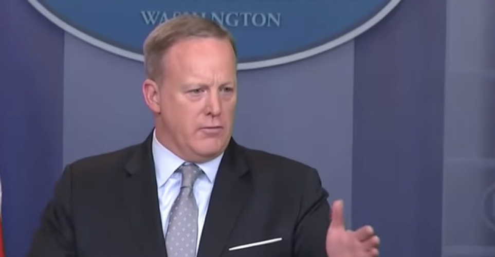 Sean Spicer: Trump Did Not Say That Thing Everyone Heard Him Say (VIDEO)