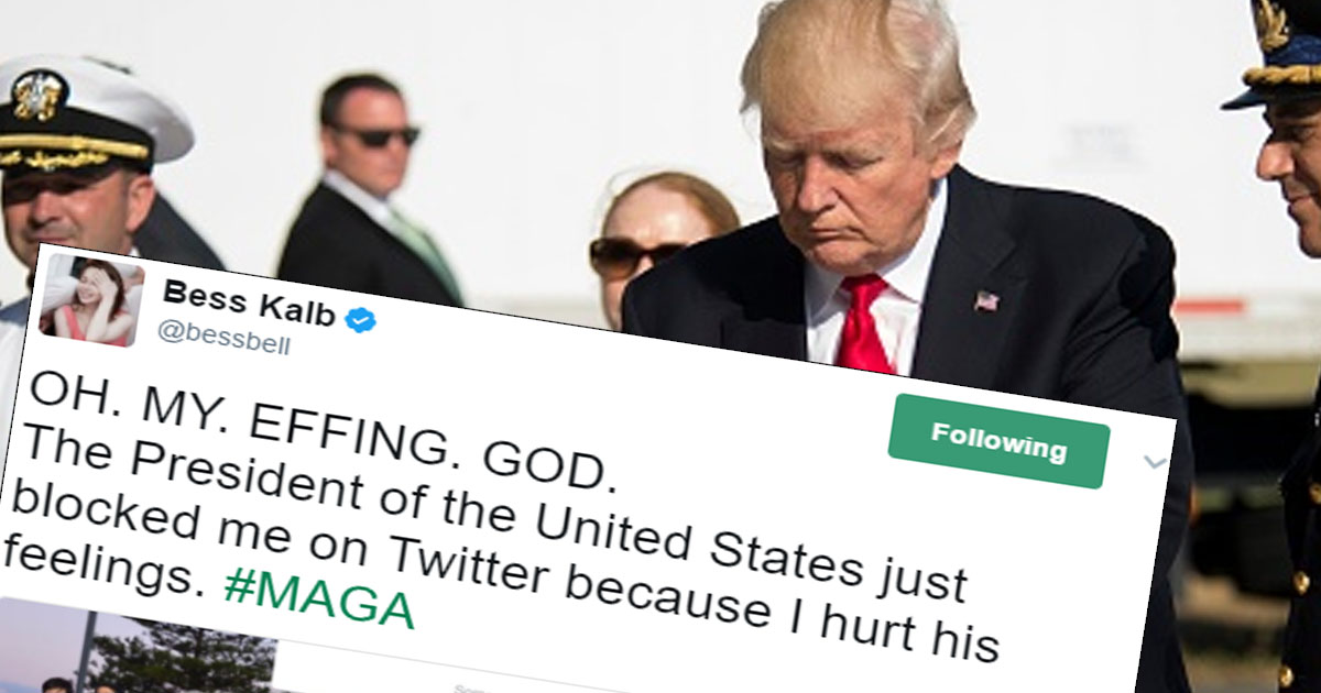 Twitter EXPLODES As Tortured Snowflake Trump Starts Blocking People For Making Him Sad (TWEETS)