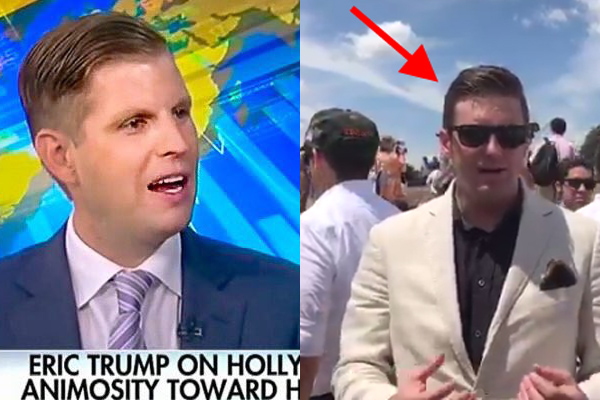 Eric Trump Unveils New Haircut In The Style Made Famous By Alt-Right Neo-Nazis (PHOTO)