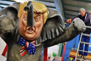 Trump BRUTALLY Mocked Using Parade Floats During Mardi Gras And German Parades (VIDEO)